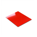 high glossy red PE coating aluminum composite material